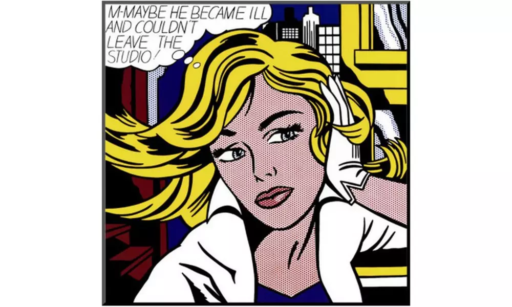 M-Maybe, c.1965 by Roy Lichtenstein - Primary Image