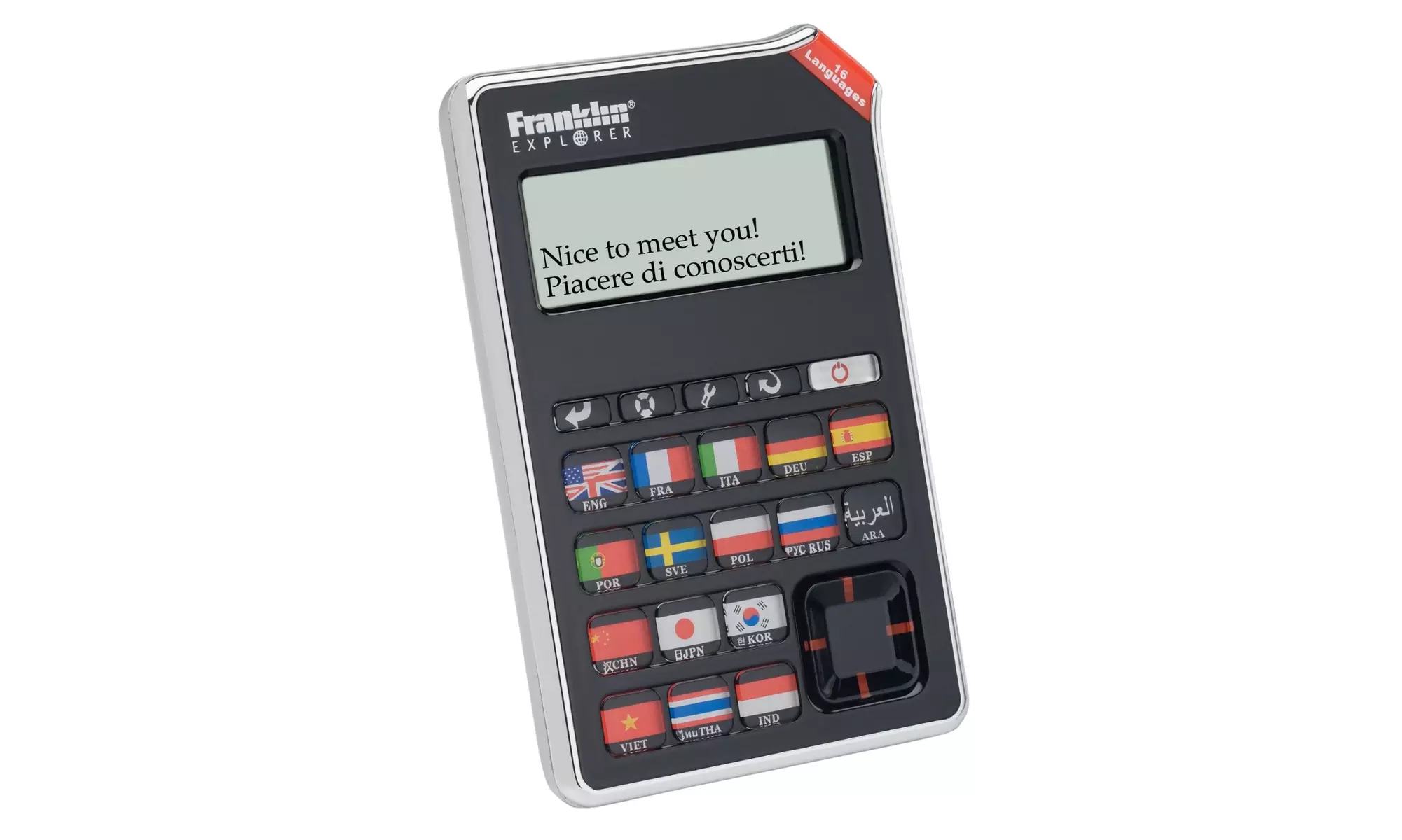 Franklin 16 Language Speaking Phrase Translator EST-4016  - Second Medium