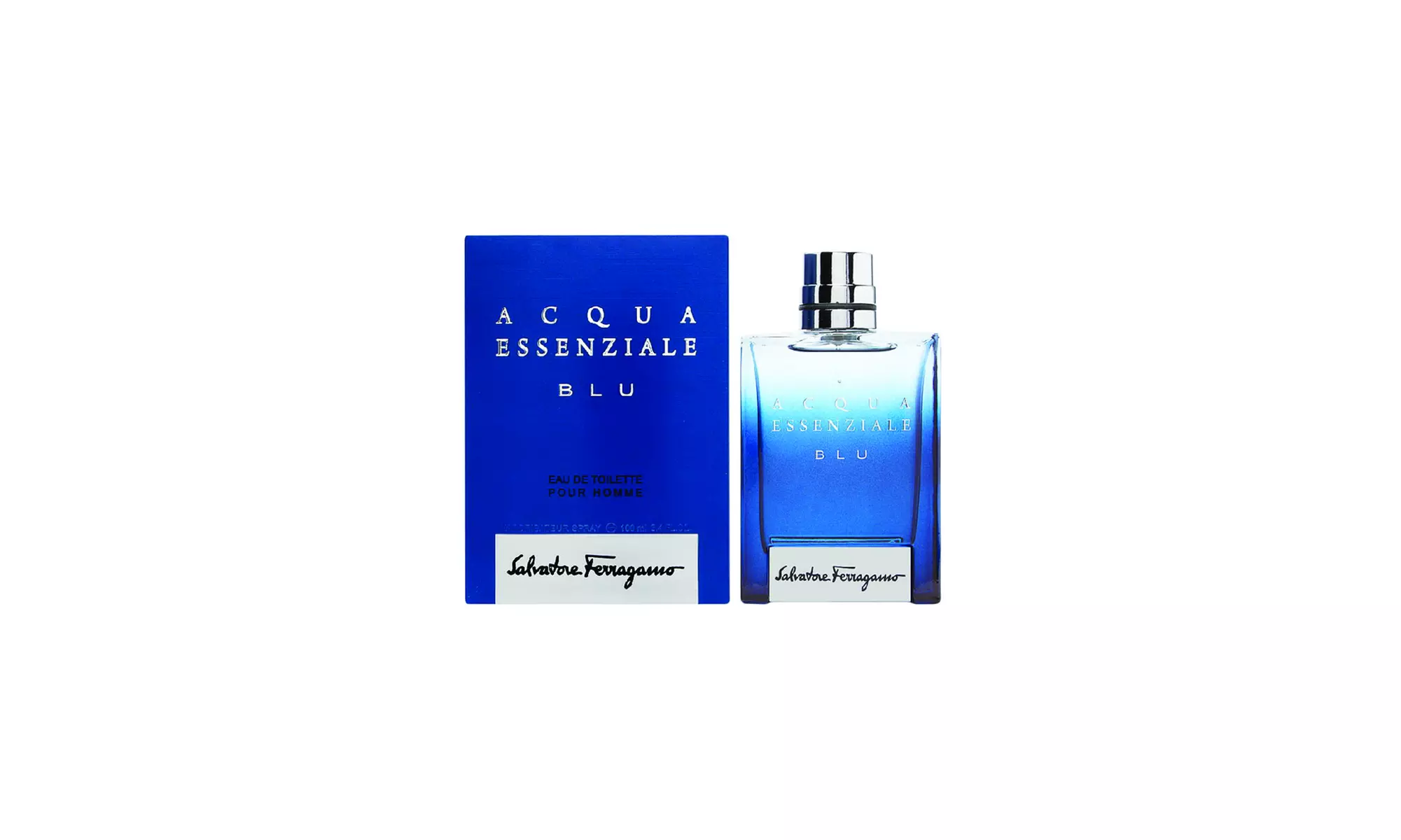 Acqua Essenziale Blu by Salvatore Ferragamo 3.4oz Edt Spray Men New - Primary Image