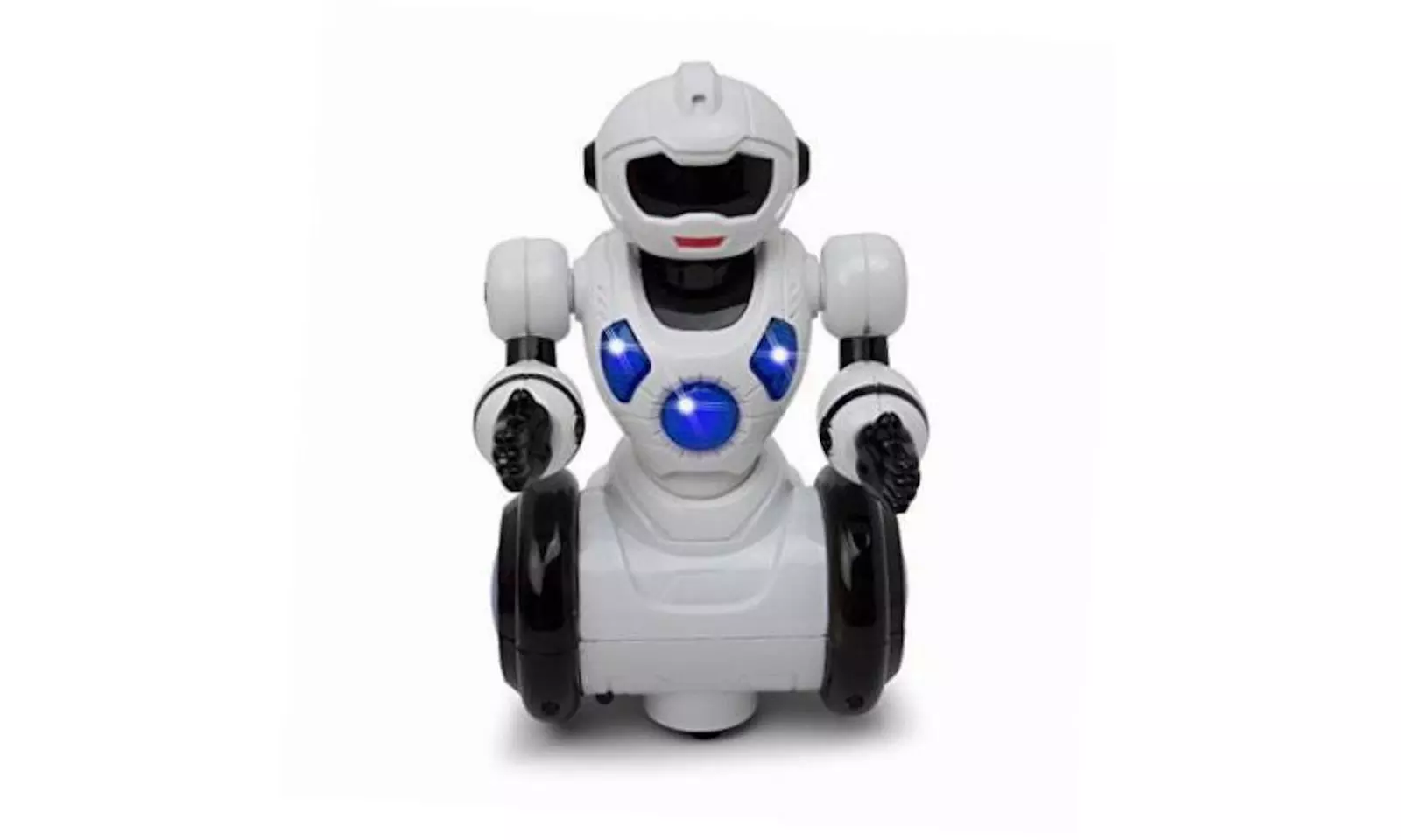 Dancing Mini Robot Bump & Go,Kids Action,360 Degree Spin,Colorful Ligh - Second Medium