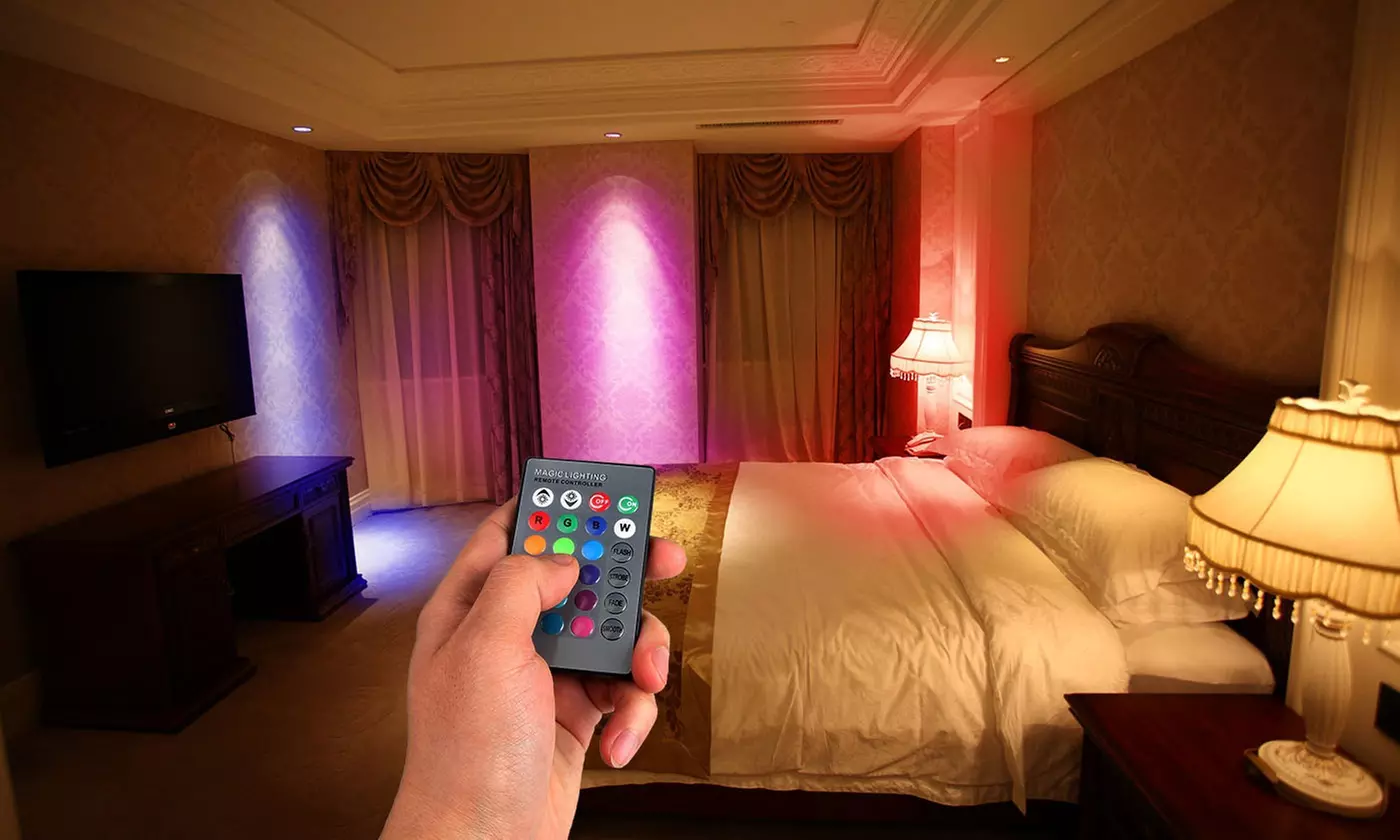 40W Equivalent E27 RGB LED Color Changing Light Bulb w/ Remote (Multi-Packs)