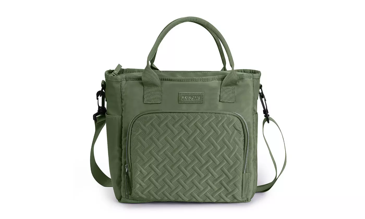 ItBelongs2U Insulated Lunch Bag Leakproof Cooler Tote 11L