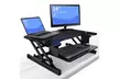 Sorbus Sit-To-Stand Monitor Riser Desk - Height Adjustable Standing Desk  - Second Medium