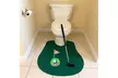 Toilet Mini Golf Game Set Putting Funny Novelty Game Golf Training Euipment - Second Medium