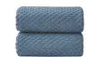 Ultra-Soft 100% Cotton Diamond Waffle Bath Towels - Second Medium