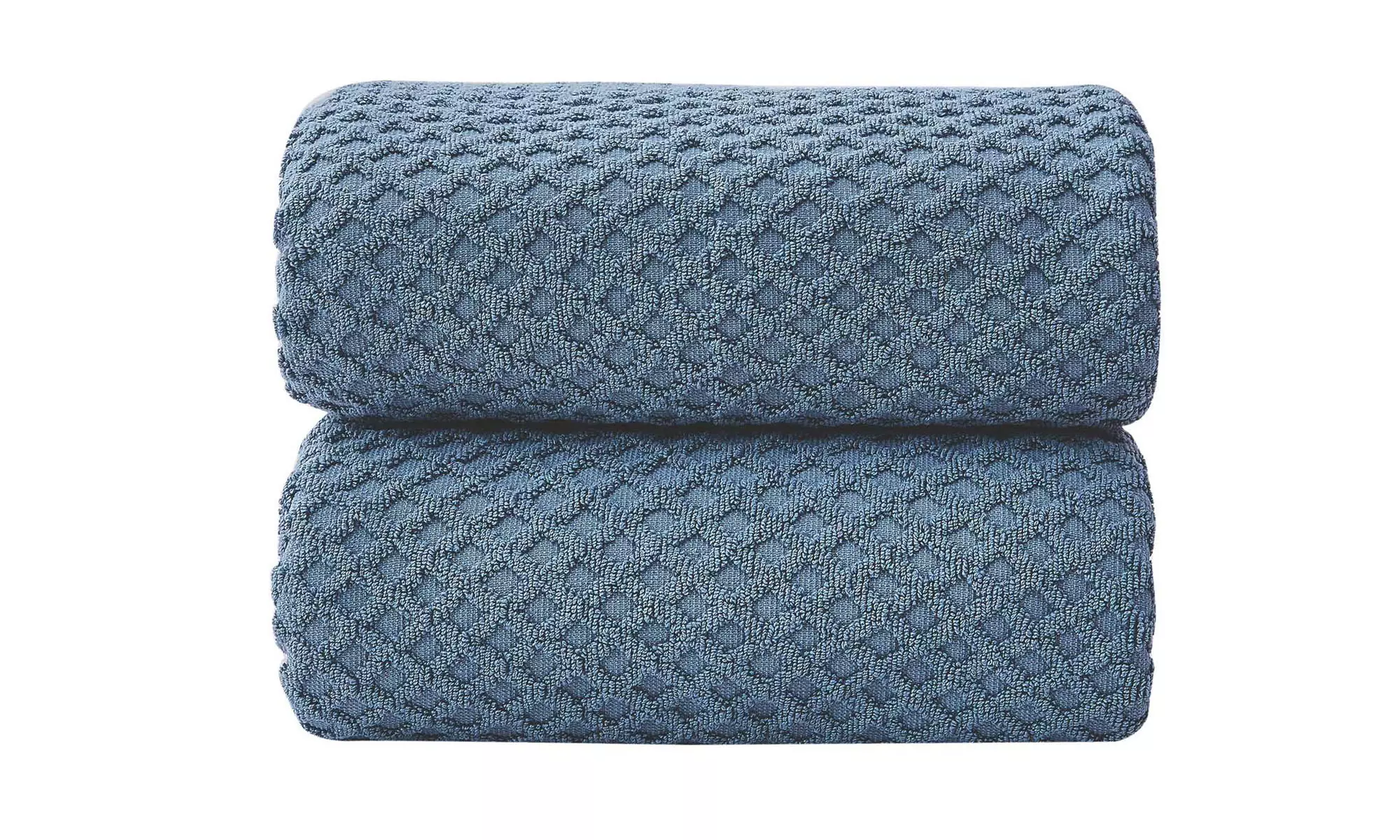 Ultra-Soft 100% Cotton Diamond Waffle Bath Towels