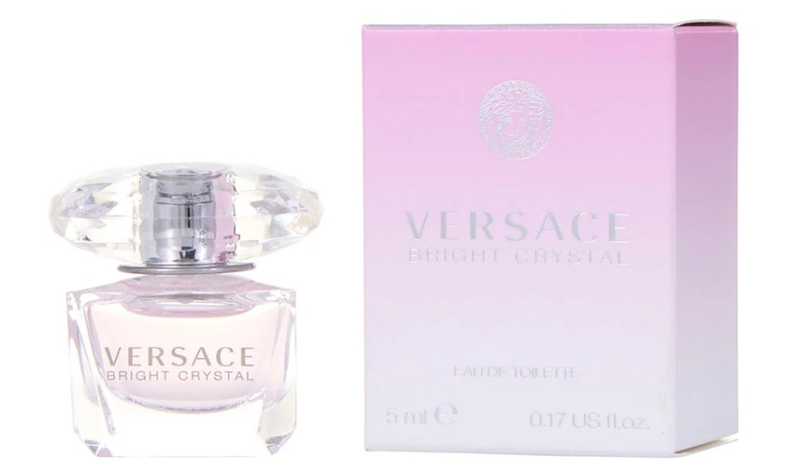 Image 4: Versace Bright Crystal Eau De Toilette Spray For Women (Multiple Sizes)