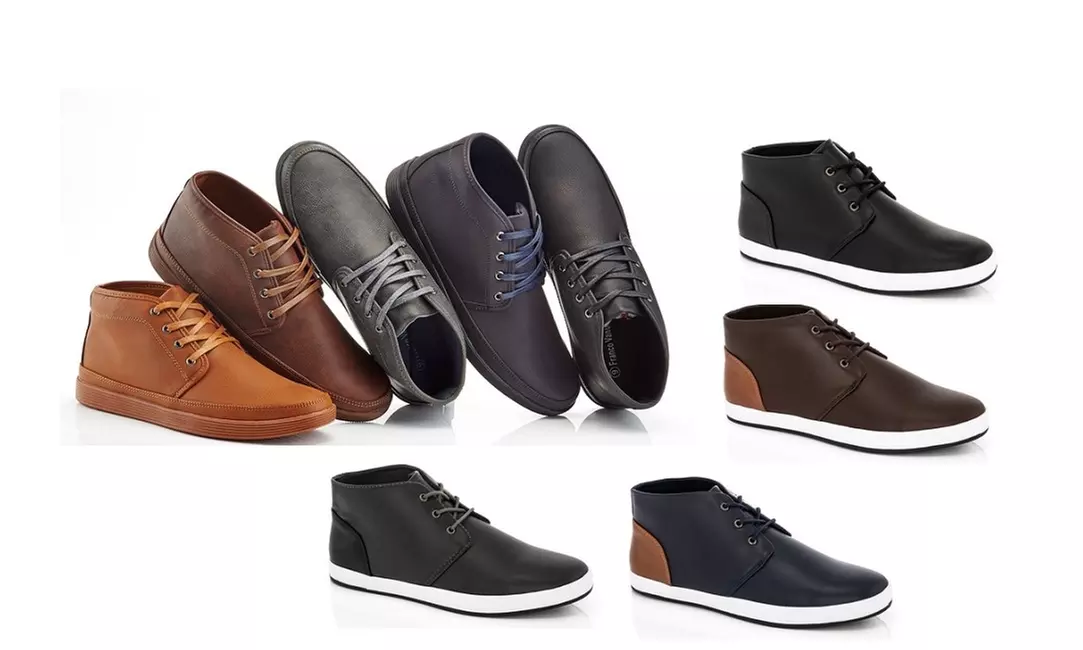 Franco Vanucci  Men's Casual Chukka Sneakers