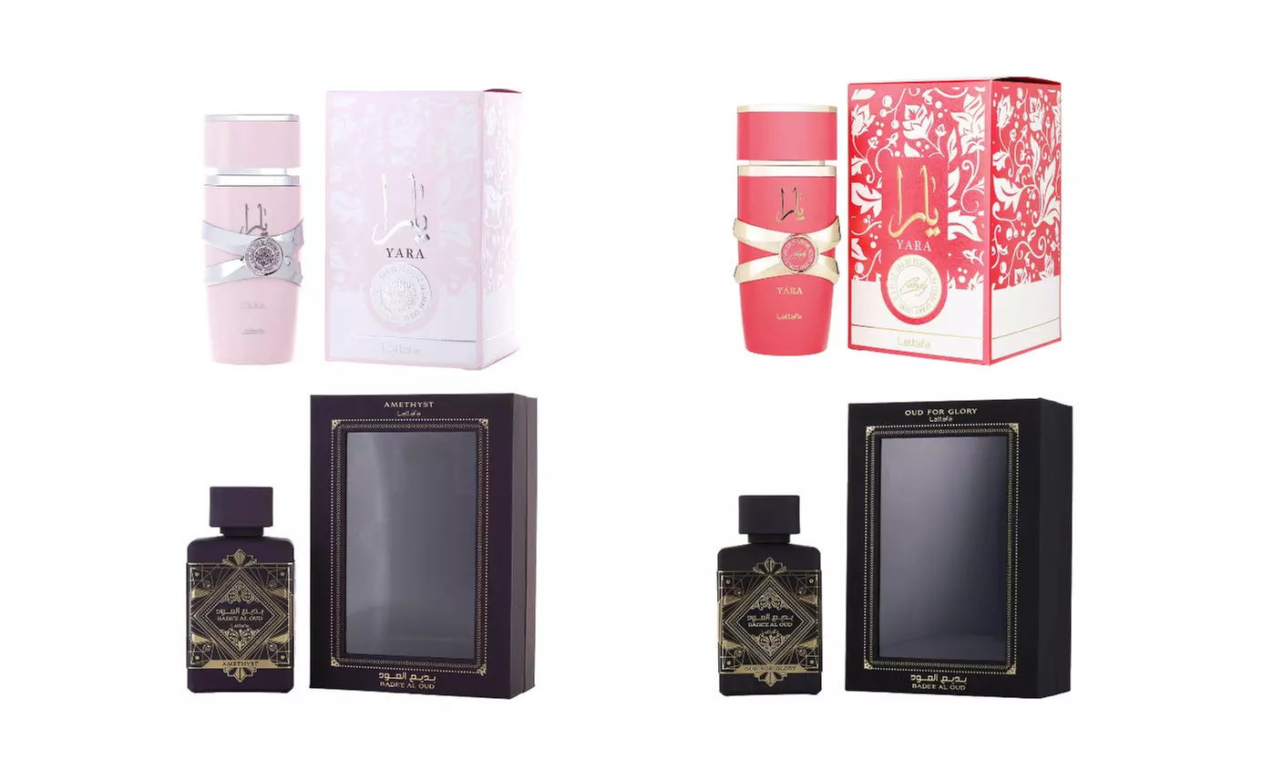 Lattafa La Yara, Oud Amethyst or Bade al Oud Fragrance for Women or Unisex 3.4oz