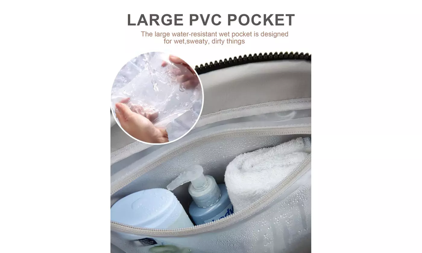 Multi-Functional Duffel Bag Lightweight Expandable Travel Bag With Wheels