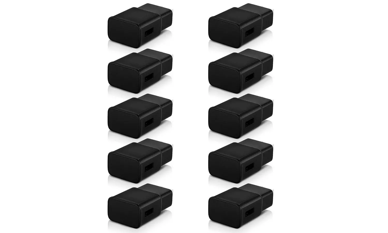 10x USB Power Adapter AC Home Wall Charger US Plug For Samsung Galaxy S6 S7 Note - Primary Image