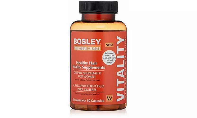 Bosley Women's Healthy Hair Vitality Supplement 60 Capsules - Primary Image