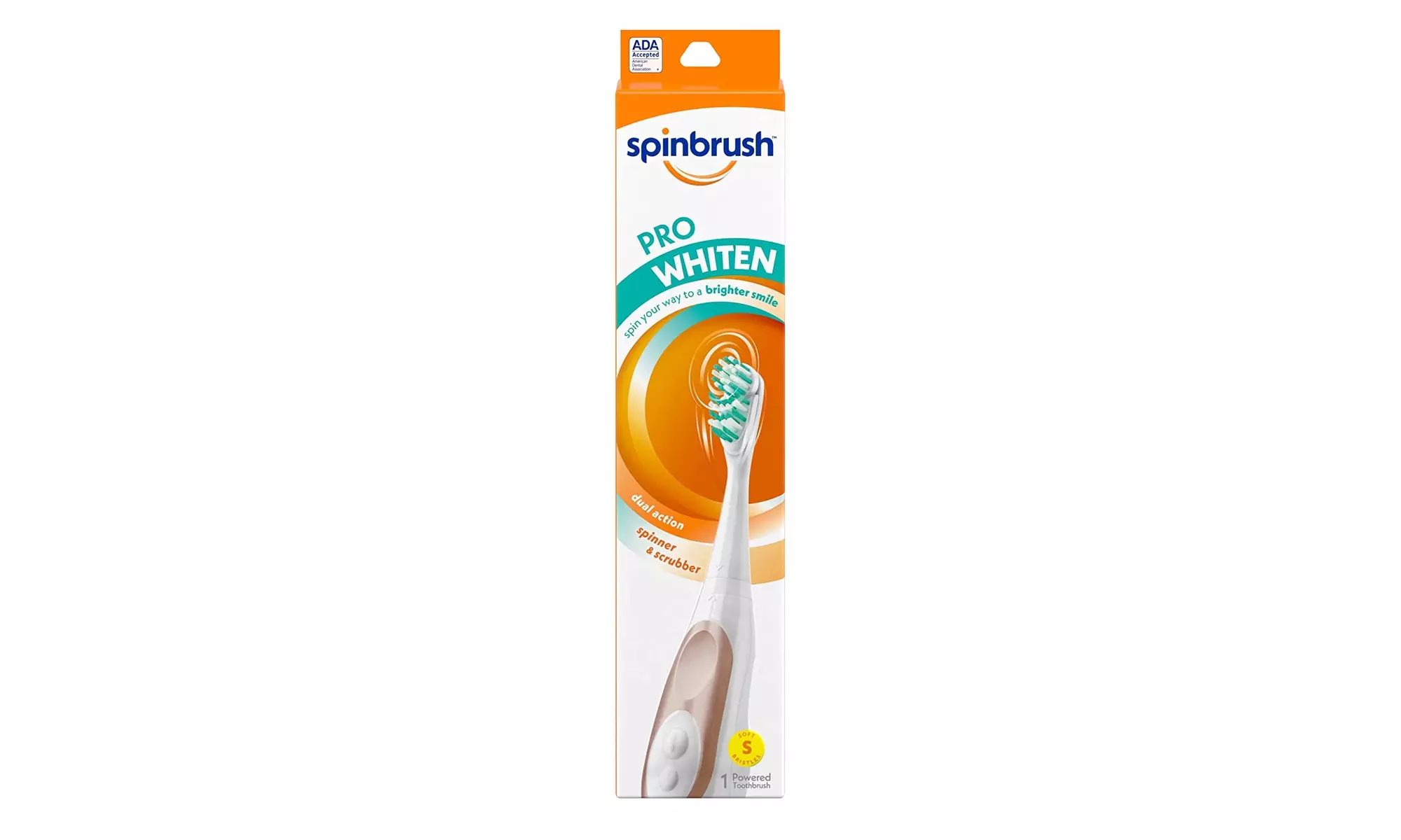 Spinbrush PRO WHITEN Battery Powered Toothbrush - Primary Image