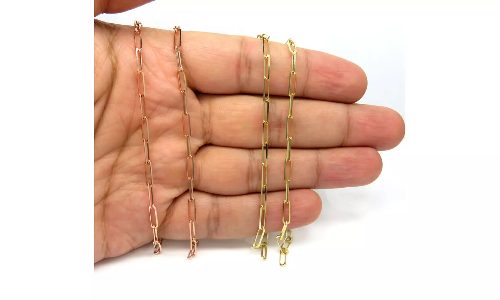 Sterling Silver Paper clip chain