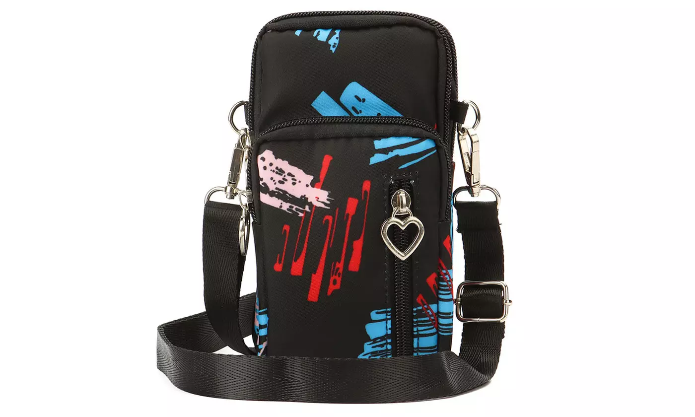 Small Cell Phone Purse  Bag Cross Body Wristlets Strap Wallet Pouch