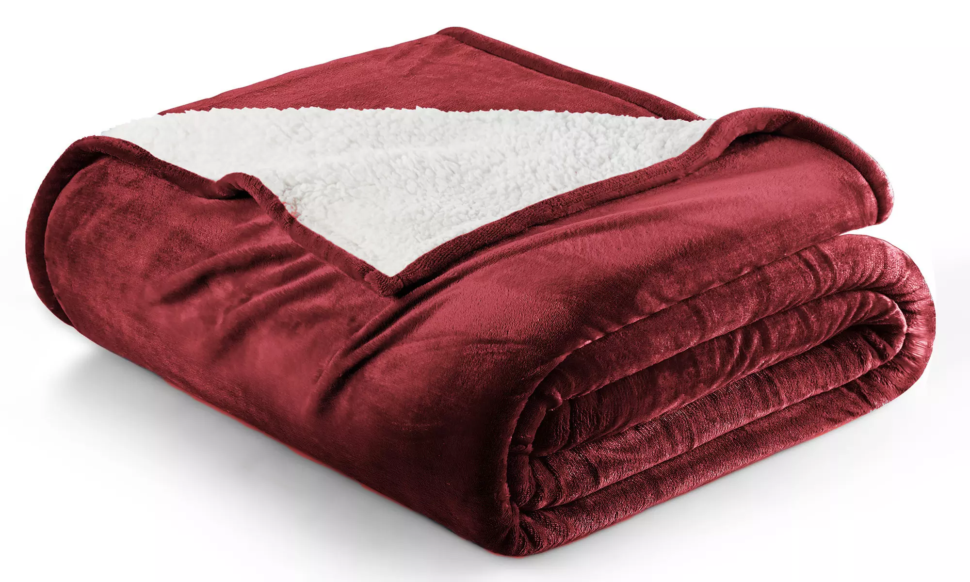 Ultra-Soft Velvet Plush Reversible Sherpa Blanket