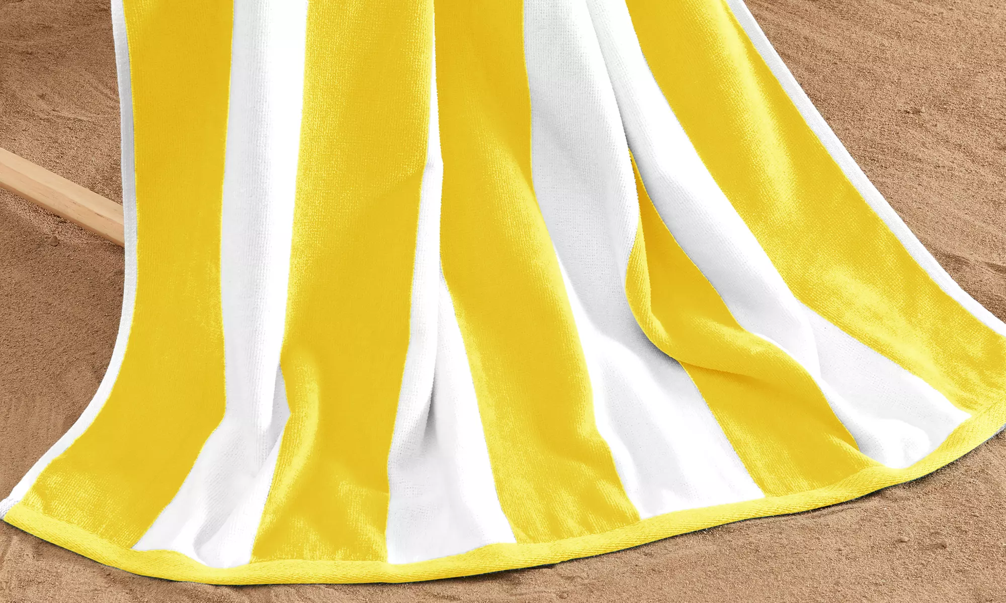 FreshFolds Four Pack Cotton Velour Beach Towels