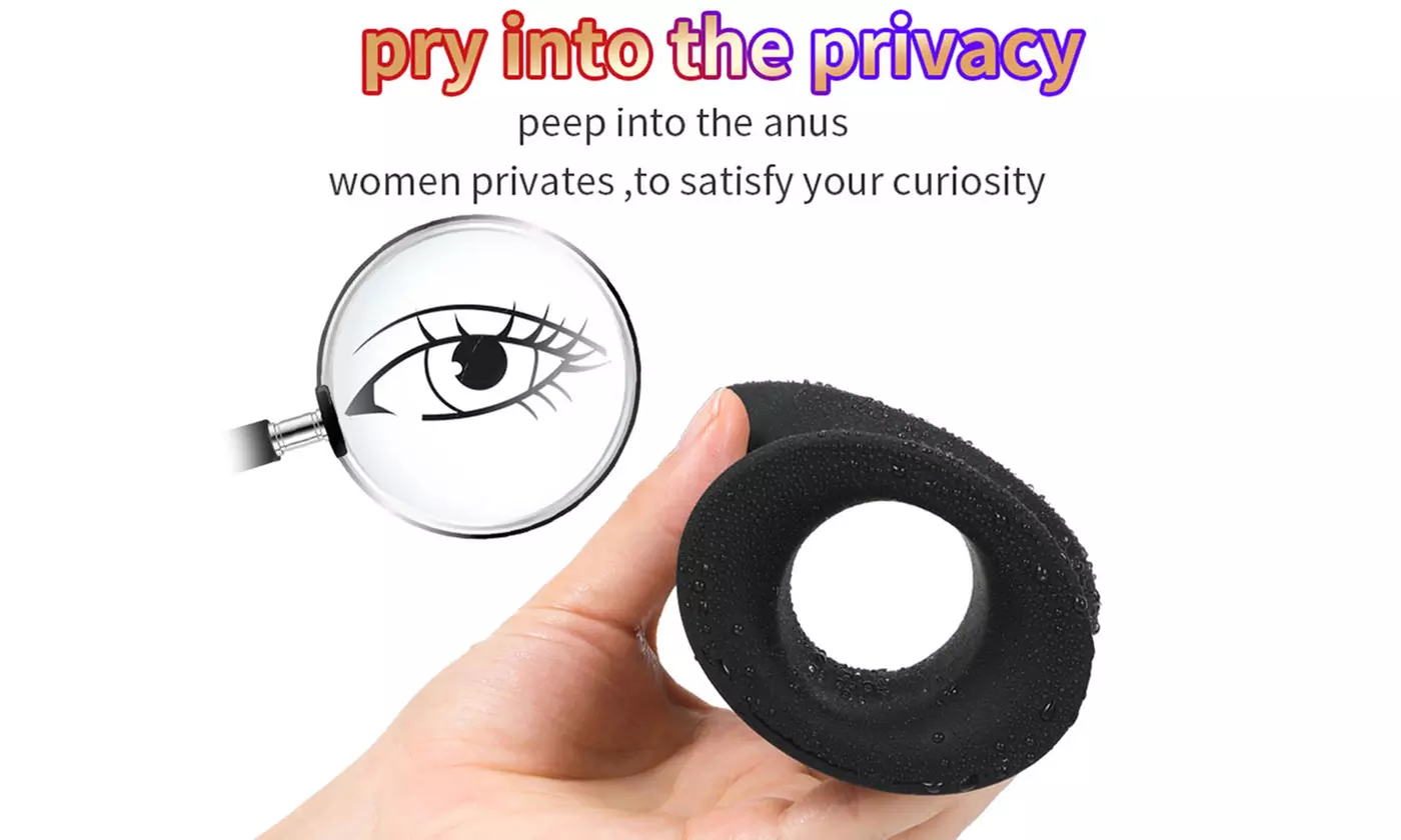 Hollow Prostate Anal Plug Massager Dildo Tunnel Probe-Use Lubricants