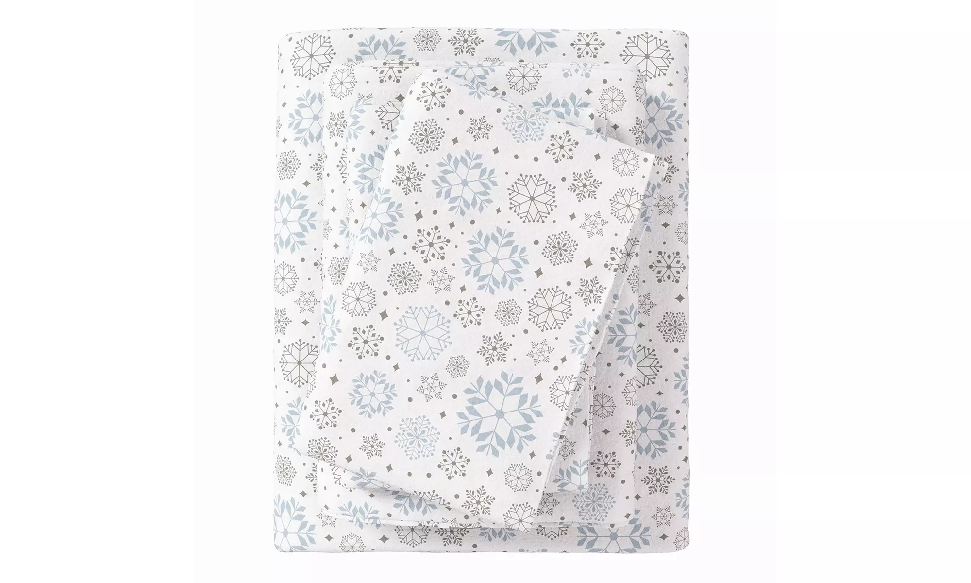 Turkish Cotton Winter-Theme Flannel Sheets Set