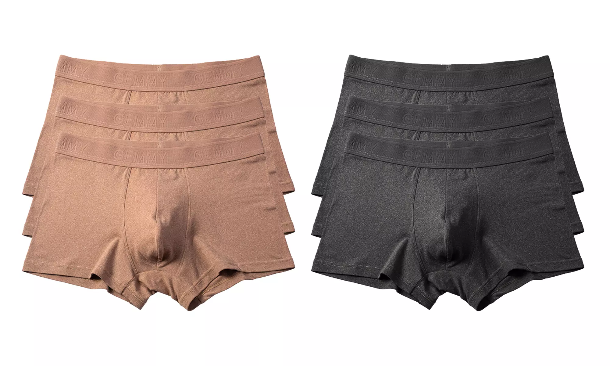 Men's Cotton Boxer Briefs 3-Pack Men's Tagless Breathable Boxer Briefs - Primary Image
