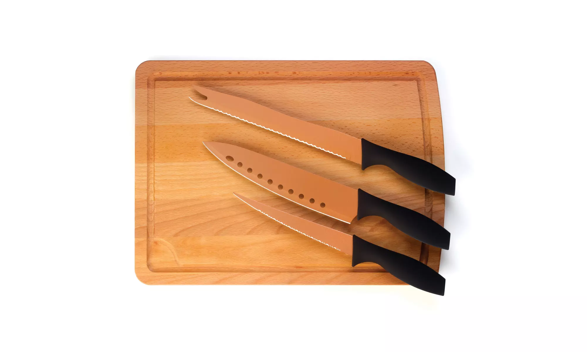 Copper Knife Set - Primary Image