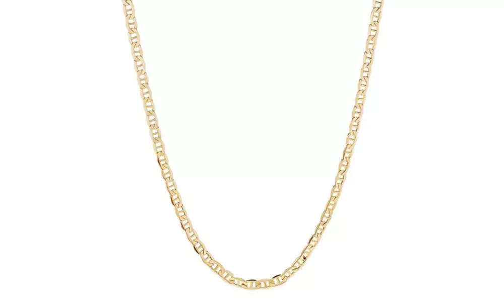 Solid 14k Yellow Gold Marina Chain - Primary Image