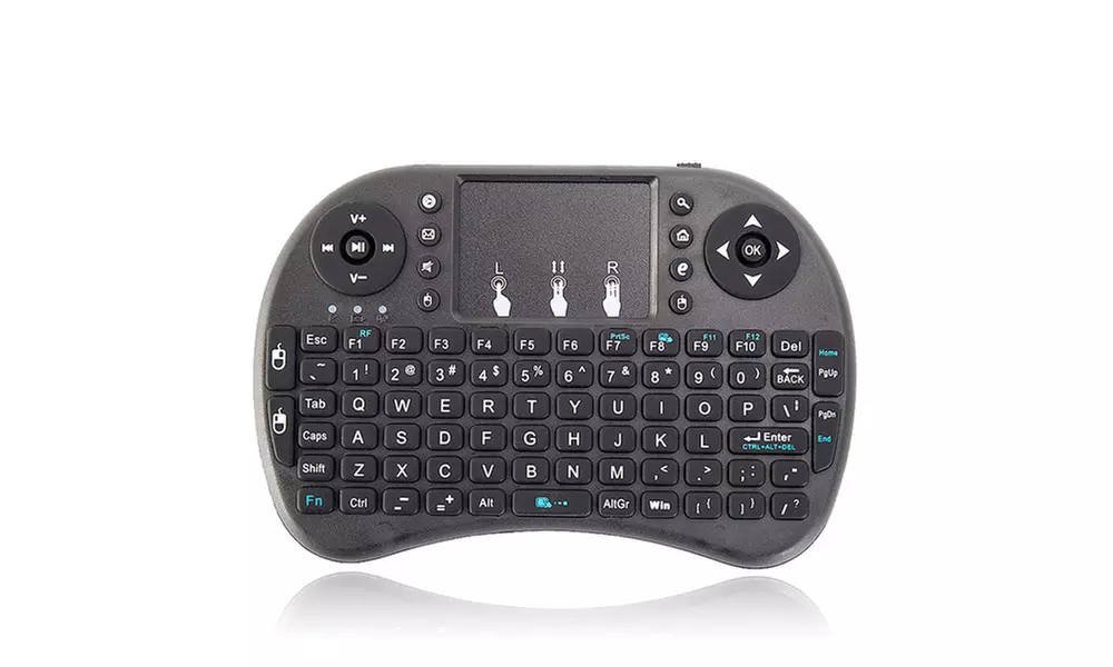 Mini 2.4G Wireless Keyboard Remote for Raspberry LG Smart TV Kodi Android TV Box - Primary Image
