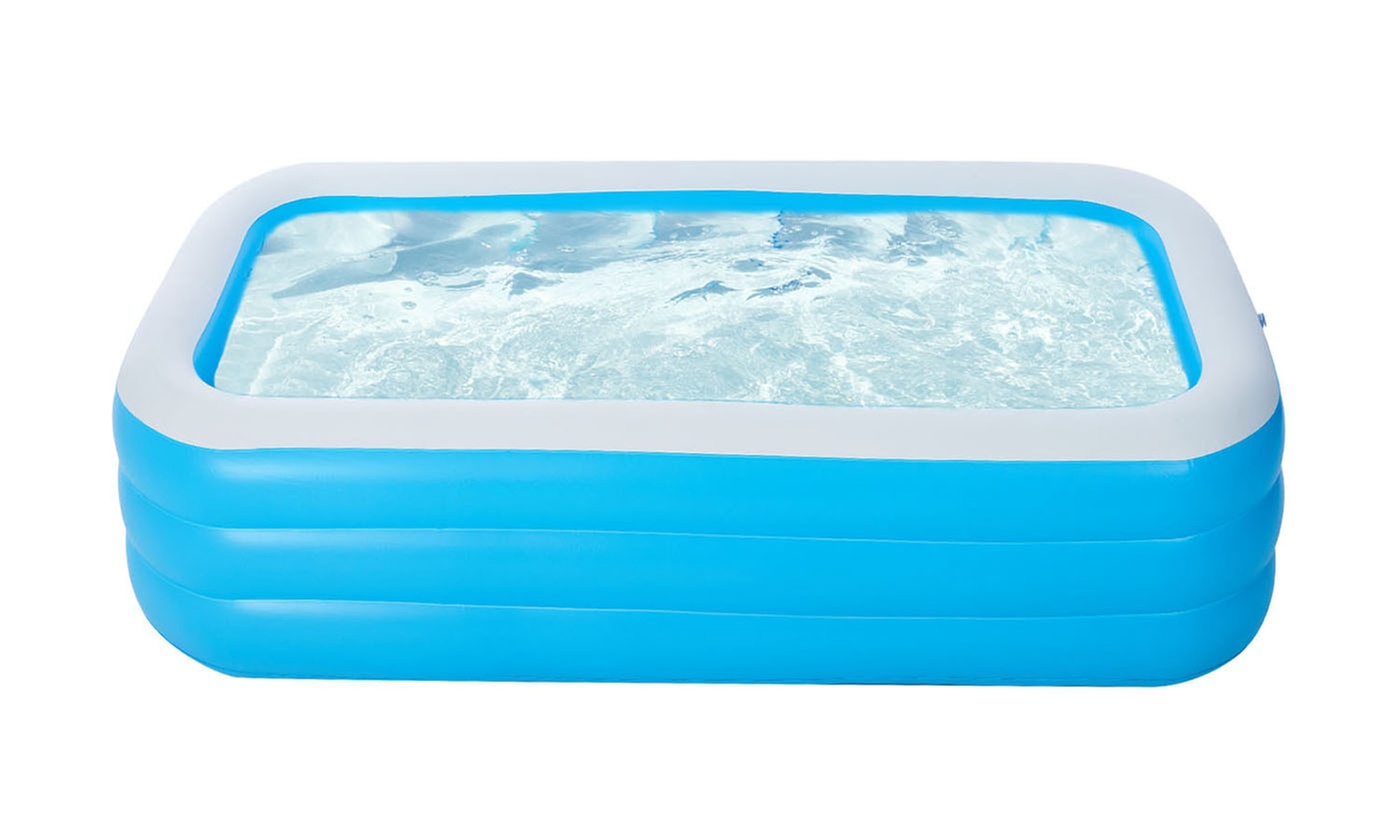 CoolWorld Inflatable Swimming Pool Blowup Family Pool - 103" x 69" x 24"