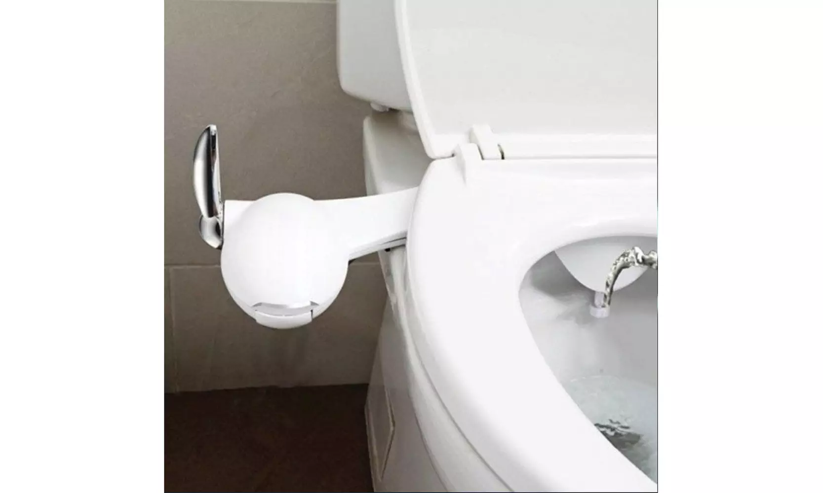 Bath Toilet Bidet System Bathroom Attachment Motion Activated LED Night Light - Second Medium