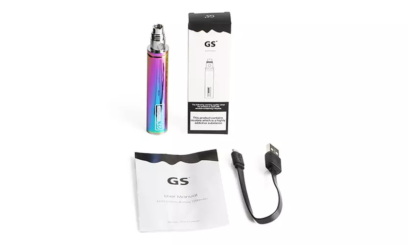 GS EGO 2 Prime Vape Pen 2200mah Battery W/ USB Charger - Second Medium