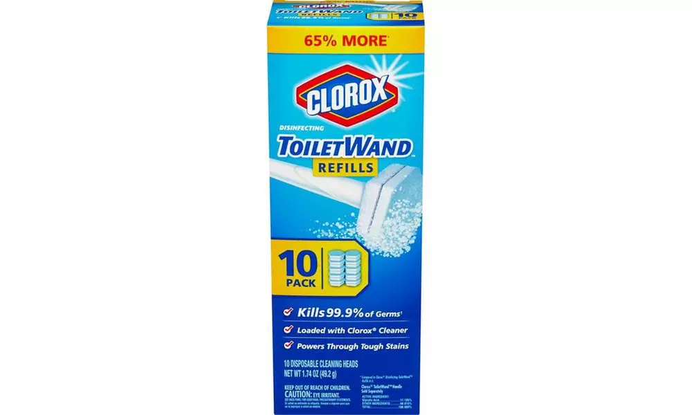 Clorox Toilet Wand Starter Kit or 10 Count Refill Pack - Second Medium