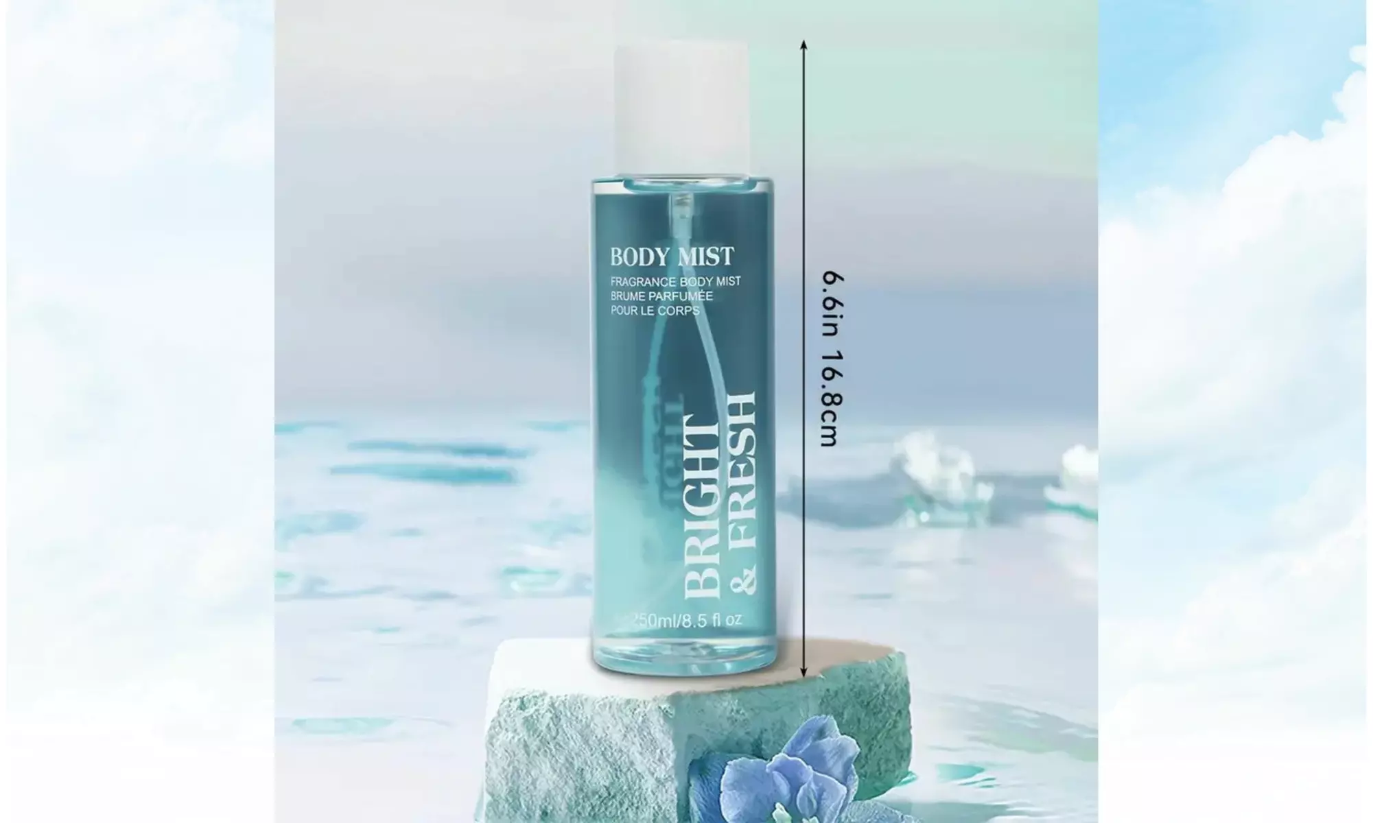 Body Mist Spray 8.5 FL OZ - Refreshing Fragrance Mist Long-Lasting Scent