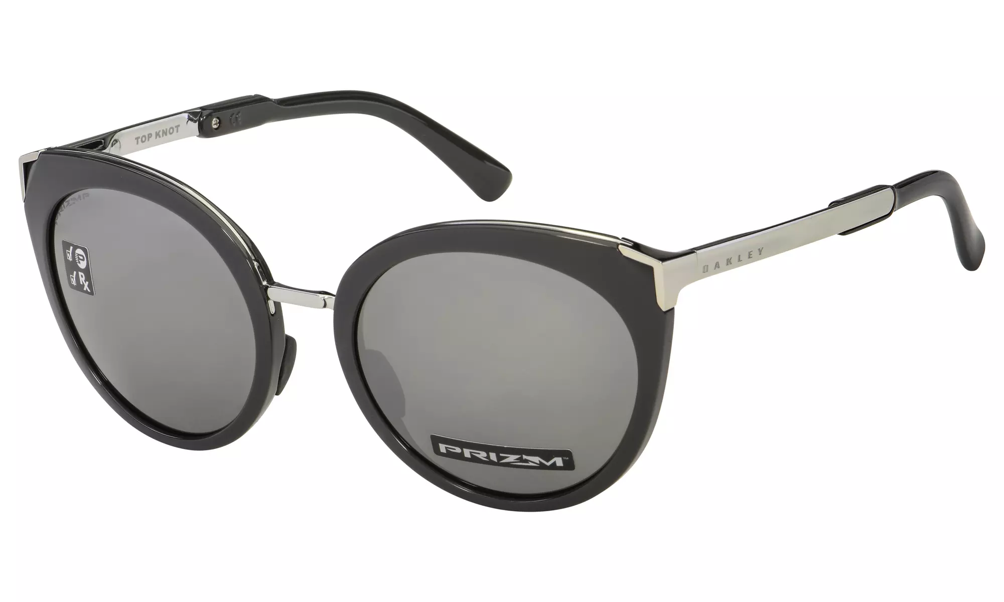 Oakley Top Knot Sunglasses OO9434-0556 Polished Carbon  Prizm Black Polarized - Primary Image