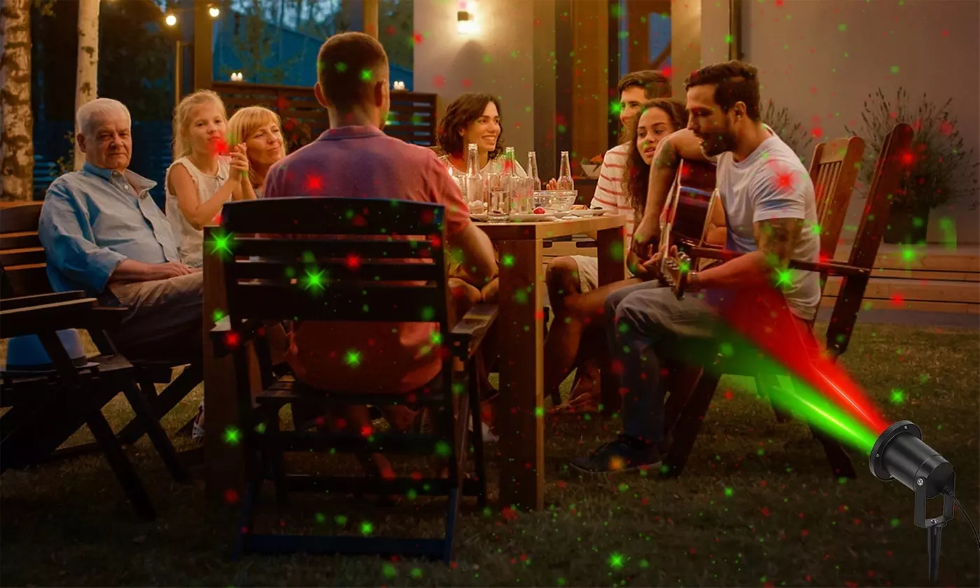 iMounTEK LED Holiday Projector Lights - Christmas Slide Theme