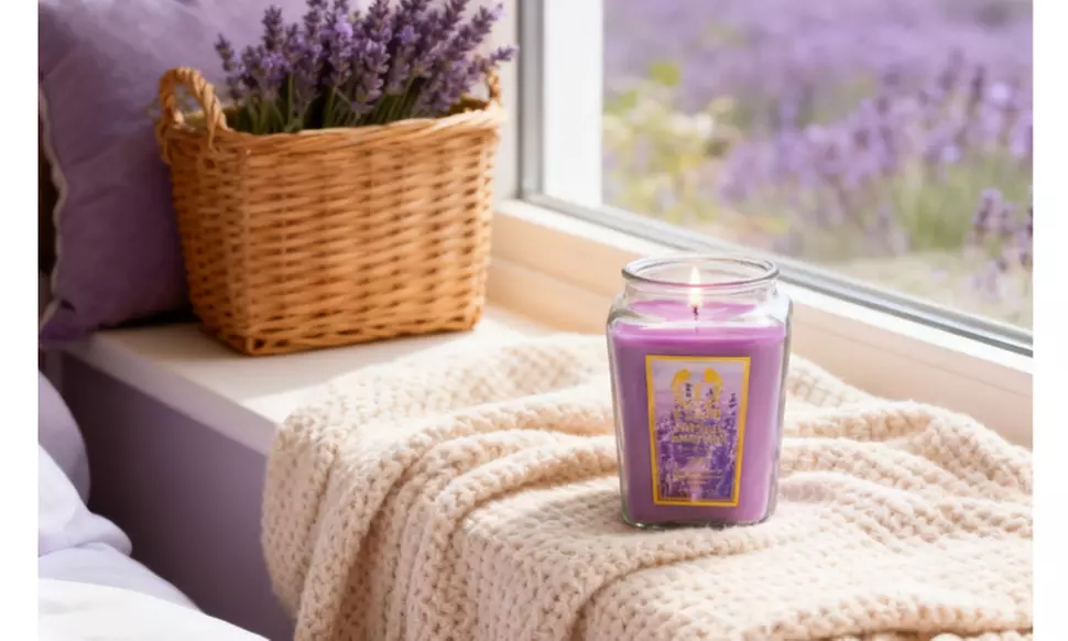 Six-Piece Toccata Aroma Scented Candles in 18oz Diamond Jars