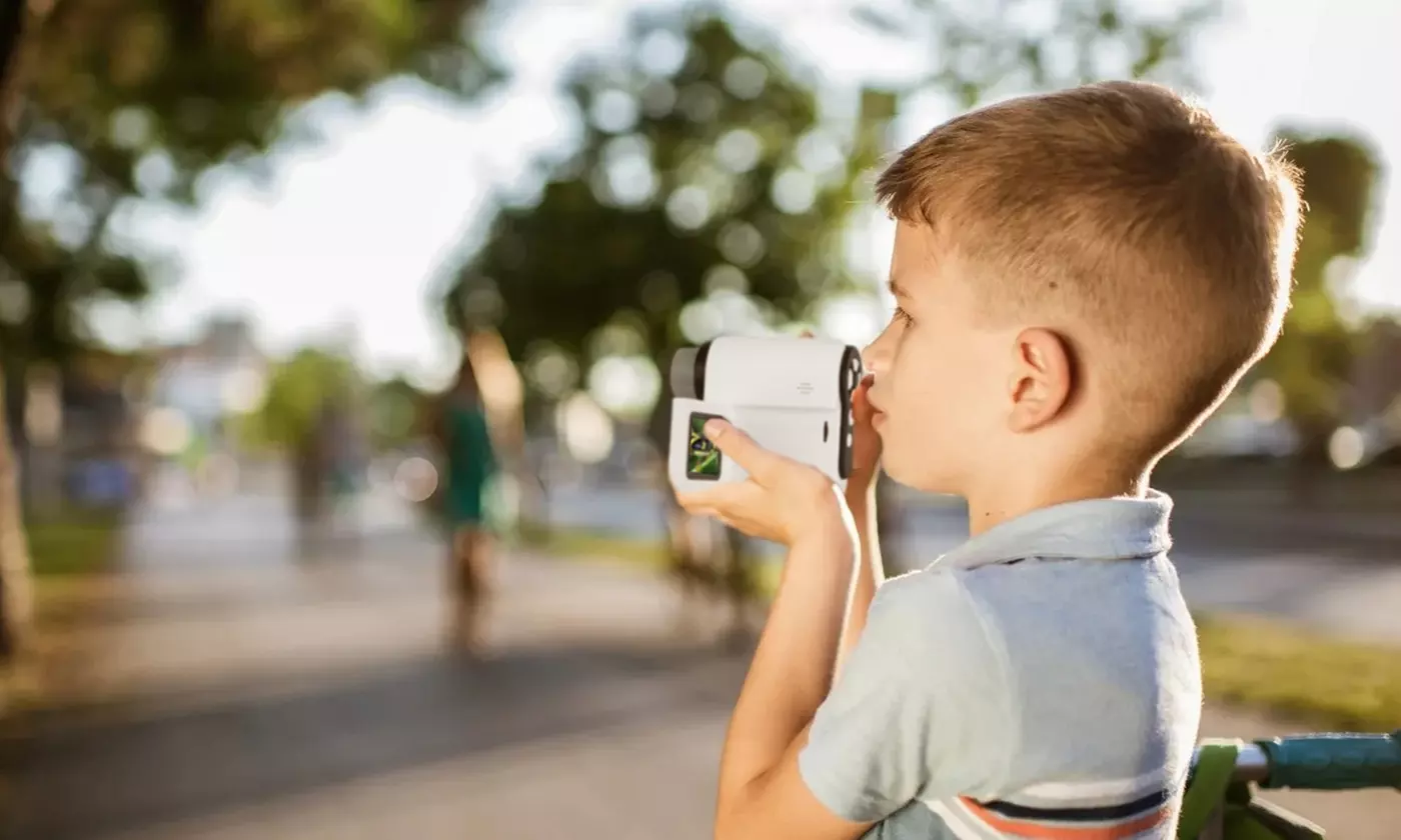 iMounTEK 3-in-1 4K Kids' Microscope Camera Set with Slides & 32GB Card