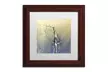 Erik Brede 'Droplet Collision 2' Matted Wood Framed Art - Second Medium