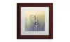 Erik Brede 'Droplet Collision 2' Matted Wood Framed Art