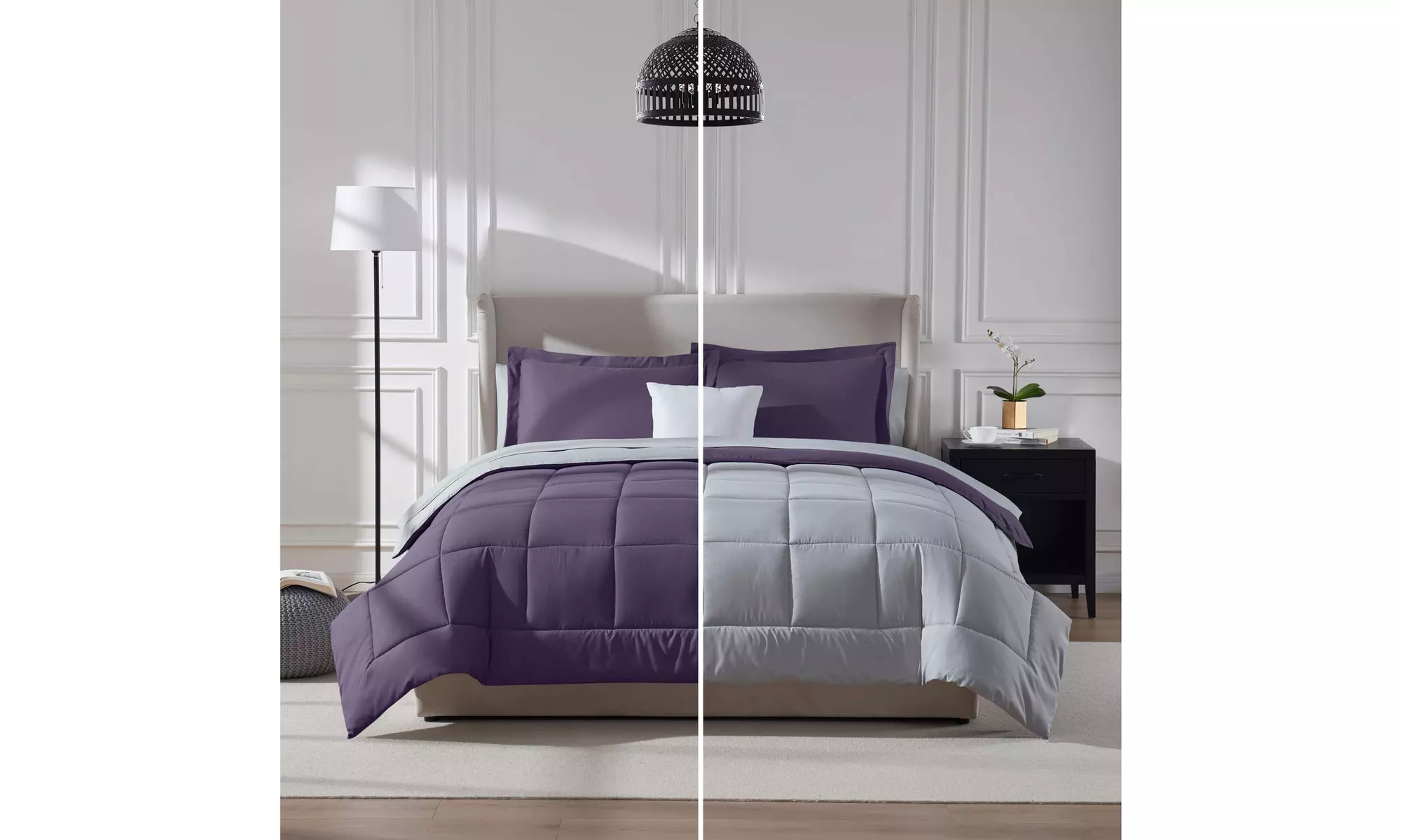 Nestl 7 Piece Reversible Bed in a Bag  