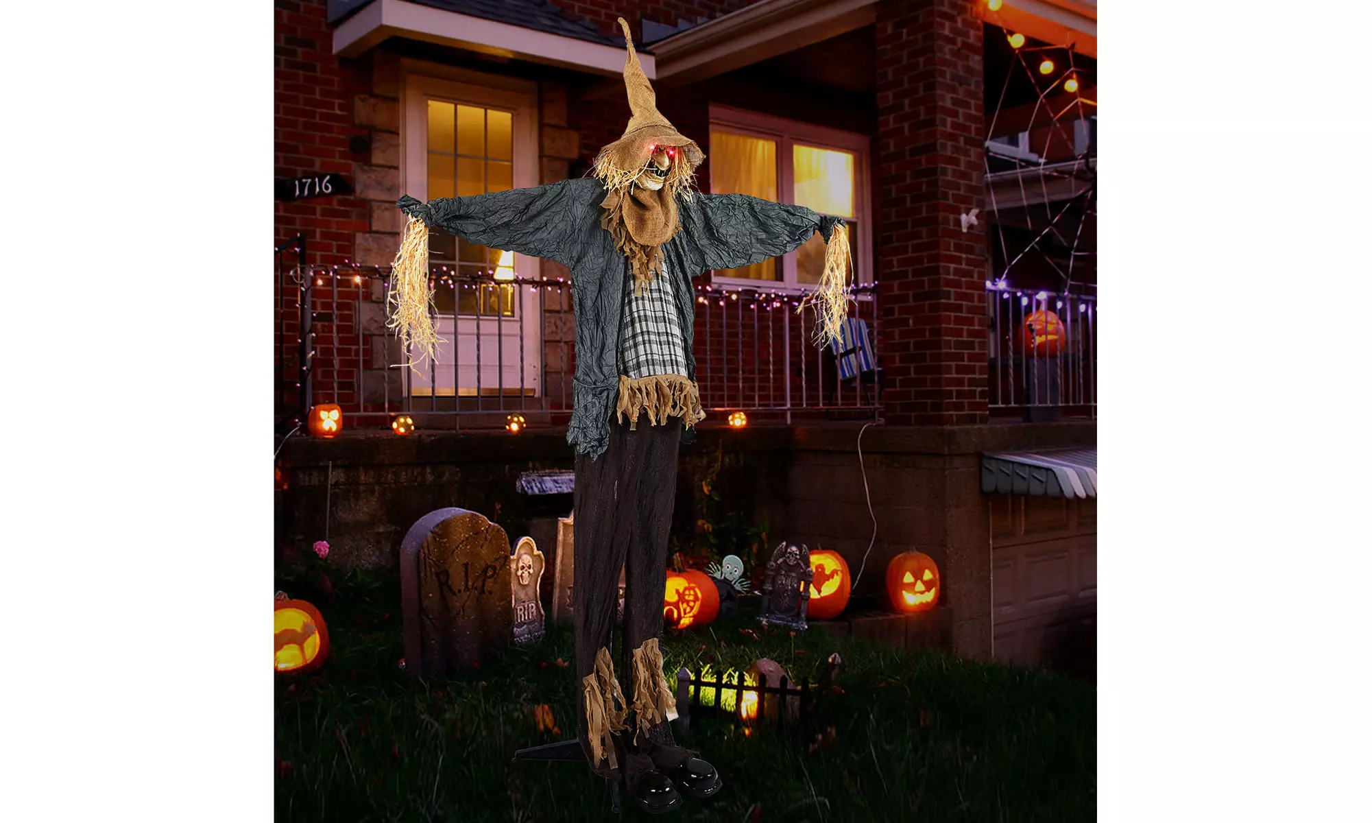 Animated Halloween Decorations: Bring Your Yard to Life by Costway