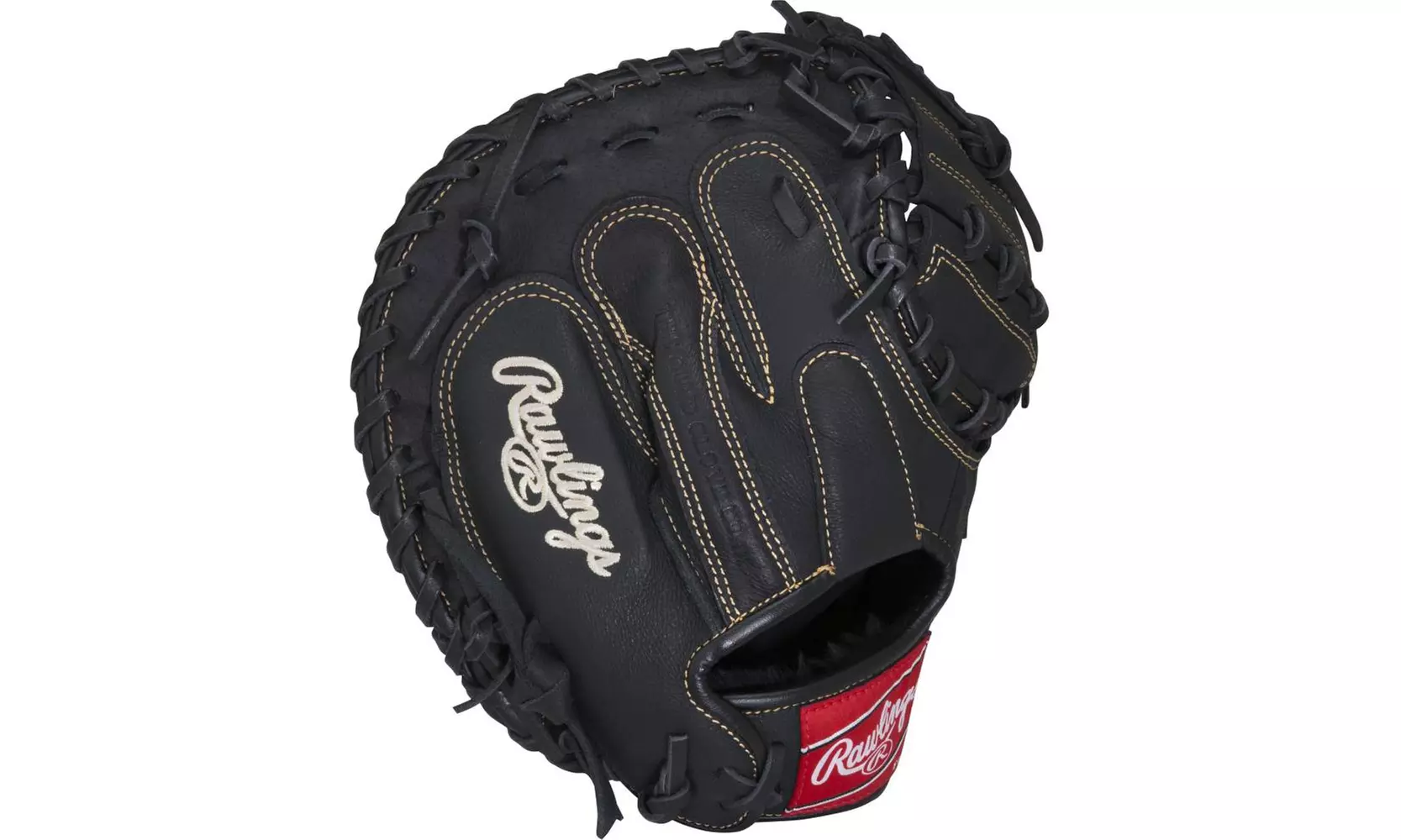Rawlings 32.5" Renegade Series Catchers Mitt, Black, Right Hand Throw - Second Medium