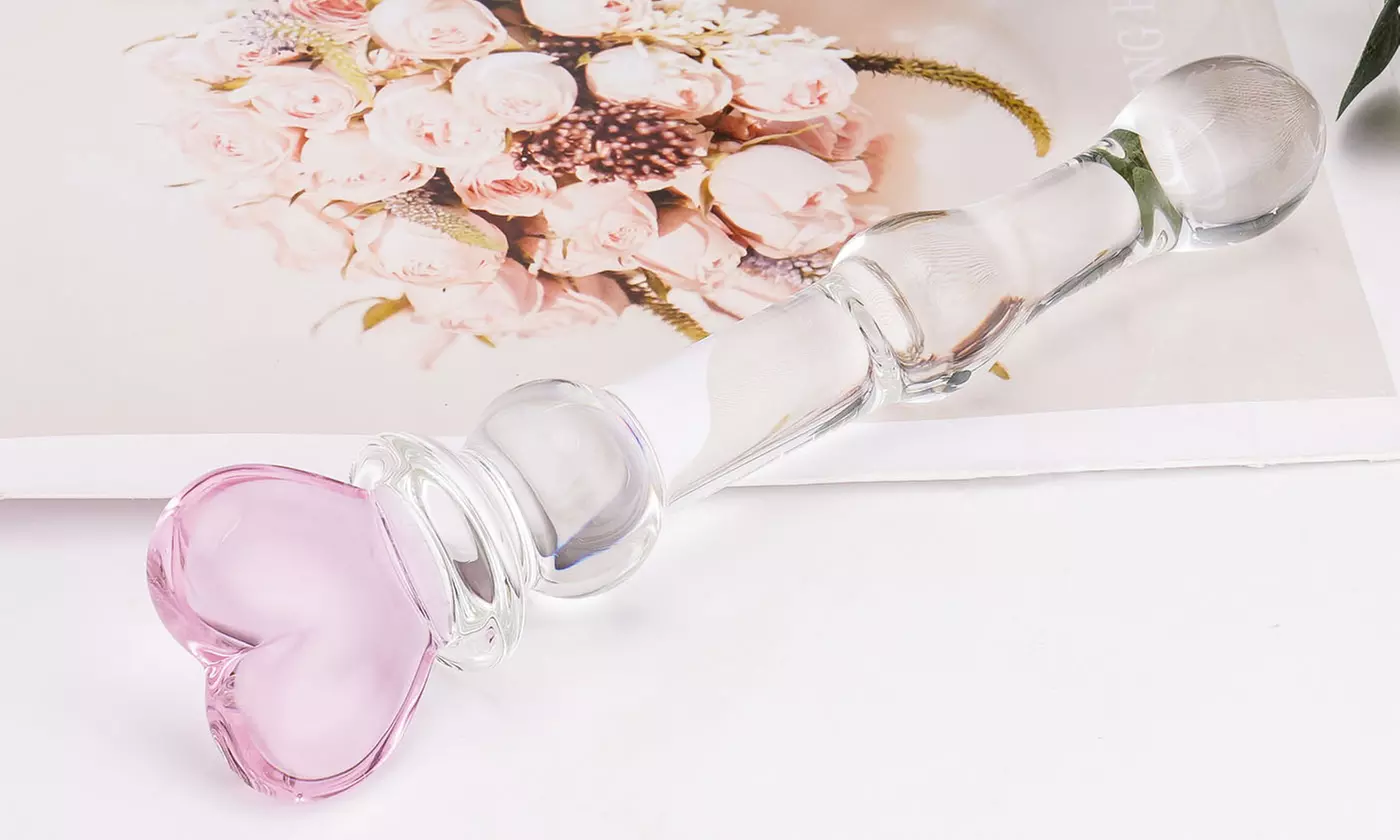 Jelly Glass Suction Cup Dildo – Waterproof Non-Vibrating Adult Toys