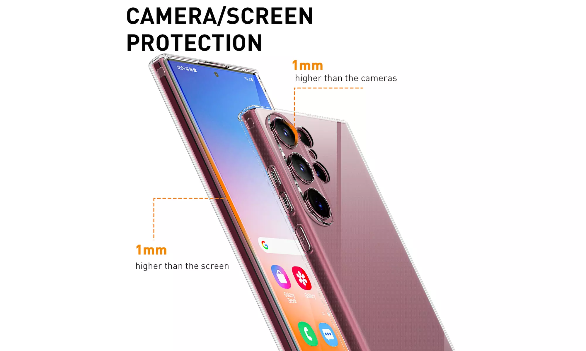 For Samsung Galaxy S23 Ultra/S23 Plus/S23 Case Slim Soft Thin Shockproof Cover