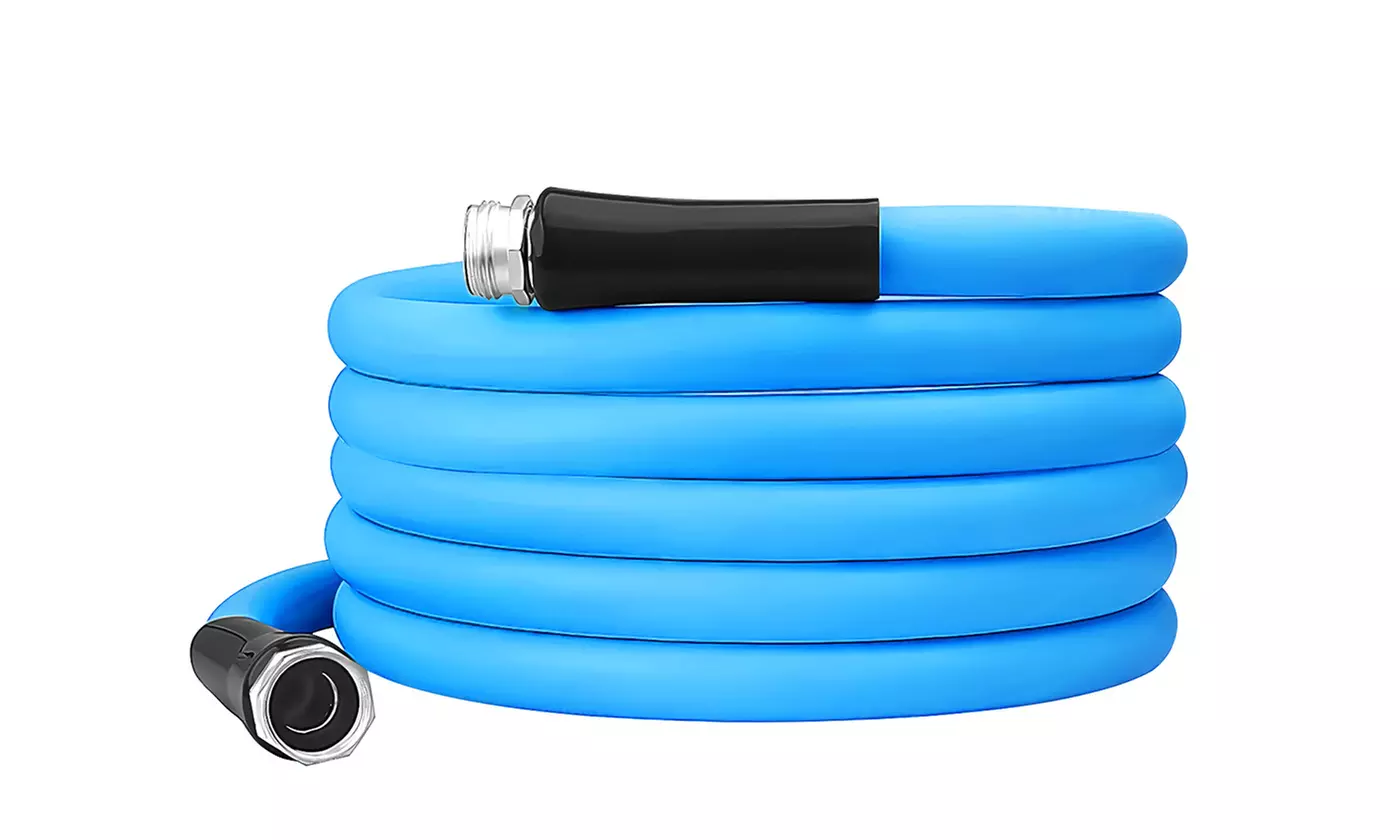 NewHome 5/8" Heavy Duty Kink-Free Flexible Garden Water Hose - 25FT/50FT