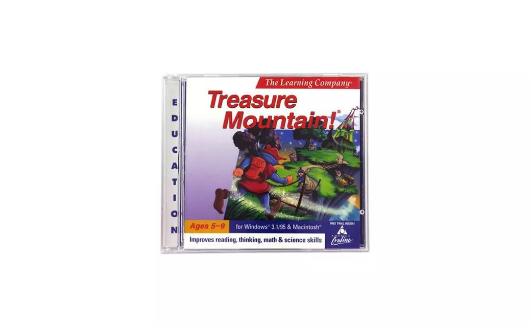 The Learning Company Treasure Mountain Pc Game - Primary Image