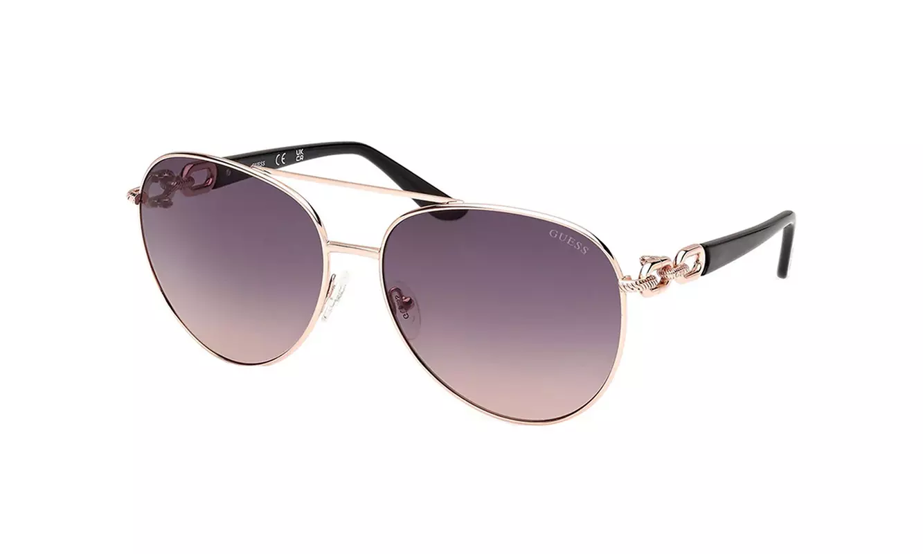 GUESS Women's Metal Sunglasses- Stylish & Chic!