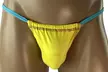 Mens G-strings & Thongs Bulge Enhancer Pouch Low Rise Slingshot Thong E4-5 - Second Medium