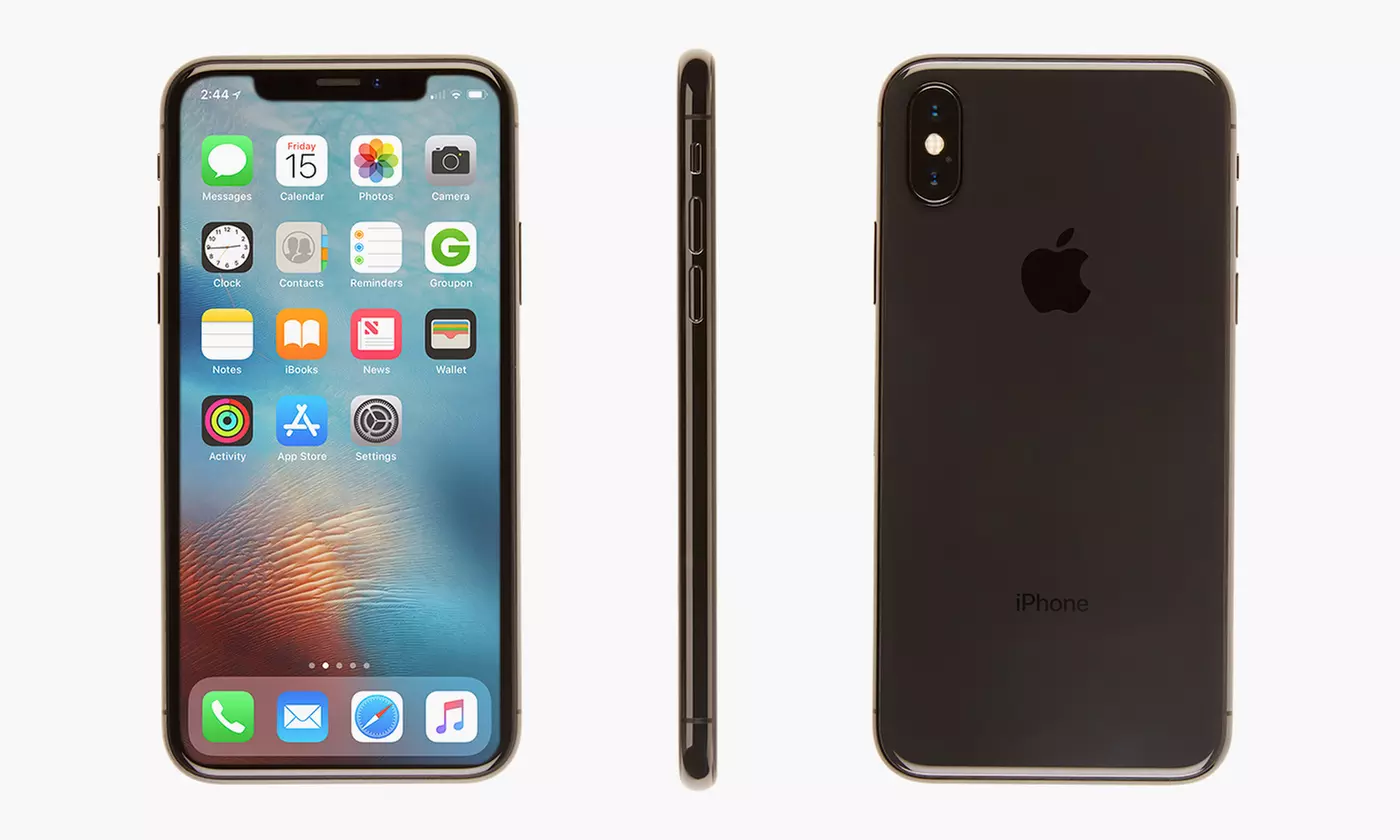 Apple iPhone X GSM Unlocked 64GB and 256GB Smartphone A Grade Refurbished - Second Medium