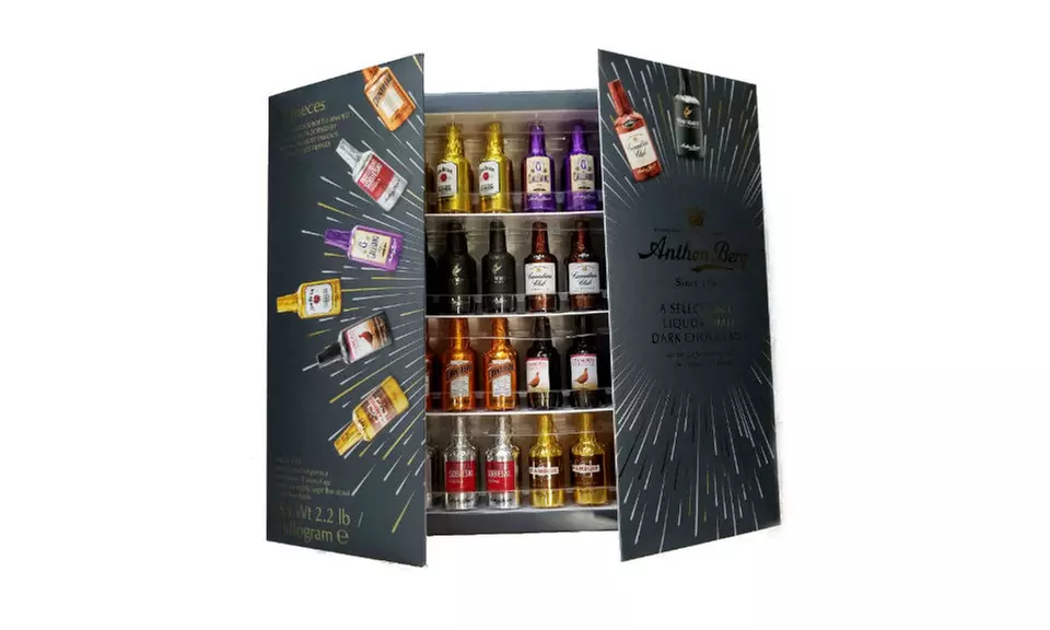 Anthon Berg Gourmet Liqueurs Filled Chocolate Original Spirits 64 Ct Gift Box - Primary Image