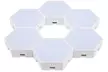 Hexagonal Quantum LED Wall Lights - Second Medium